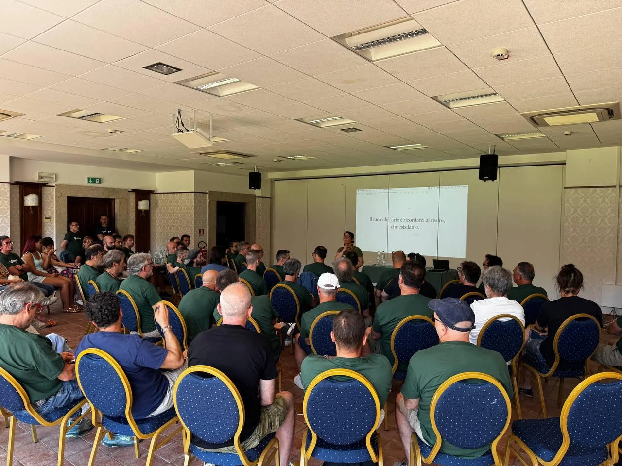 I partecipanti al Campus durante un incontro di coaching su mindset e performance